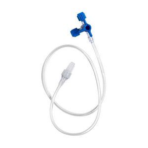 Llave de 3 vías con alargadera 25 cm - 25 unidades - Dispomedic
