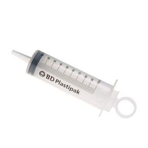 Jeringa 3 cuerpos de gran capacidad BD 100 ml. Caja 25 unidades