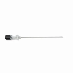 Aguja espinal punción lumbar sin introductor tipo 'Quincke' 0,72 X 150 mm. G22 Caja 20 unidades