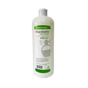 Colonia fresca DISPOBAÑO 1000 ml.