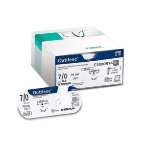 Optilene 2/0 (3) 75CM HR26S CV RCP Caja de 36 unidadess