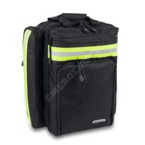 Botiquín mochila rescate emergencias Soporte Vital Avanzado (SVA) loneta negra