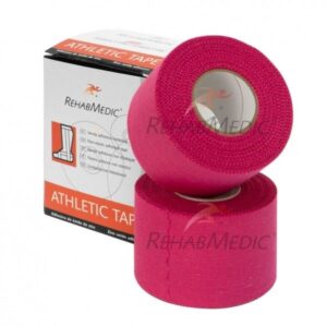 Tape ATHLETIC 3,8 cm X 10 m | Rosa | Caja de 2 unidades