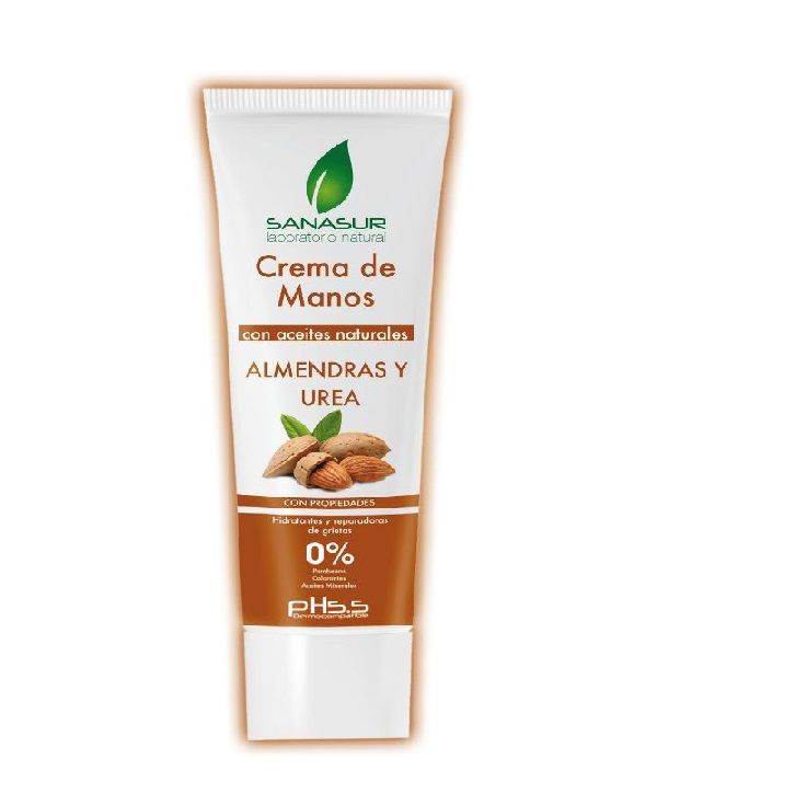 CREMA DE MANOS - ACEITE DE ALMENDRAS Y UREA 75 ML