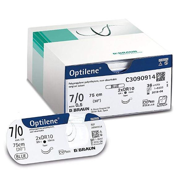 OPTILENE 3/0  3  75CM HR22 CV RCP CAJA 36 UNIDADES