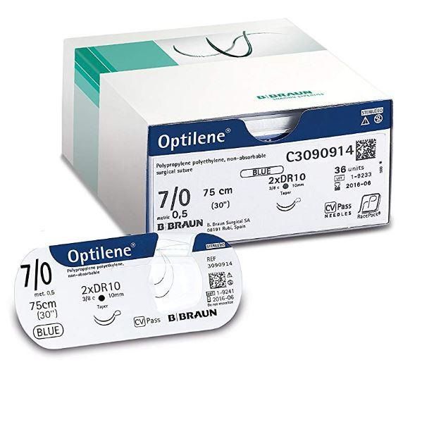 OPTILENE 4/0  3  75CM DSMP16 CV RCP CAJA 36 UNIDAD