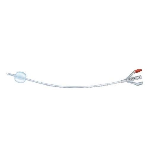 SONDA FOLEY 3 VIAS SILICONA CH18