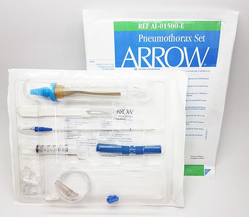 VALVULA DE HEIMLICH CON CATETER CONECTOR LUER
