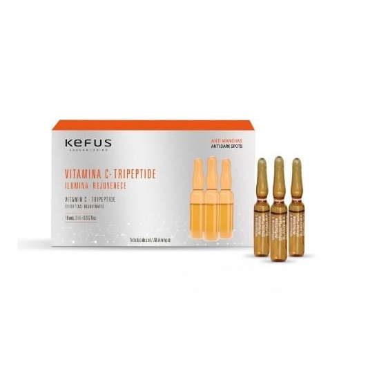 VITAMINA C - TRIPEPTIDE KEFUS 10 UNIDADES
