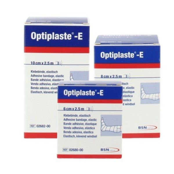 OPTIPLASTE - E - VENDA ELASTICA ADHESIVA 8 CM X 2
