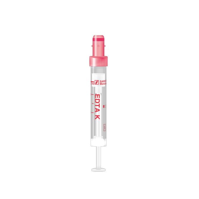 S-MONOVETTE EDTA 2 7 ML CAJA 500 UDS