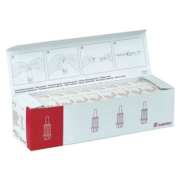 S-MONOVETTE  MULTIADAPTADOR LUER CAJA 100 UDS