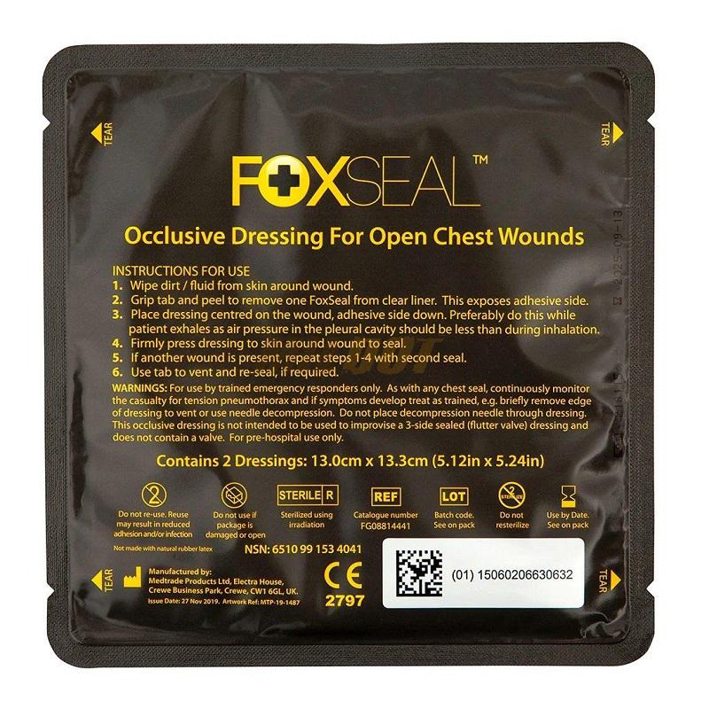 VENDAJE OCLUSIVO FOXSEAL PARA HERIDAS ABIERTAS