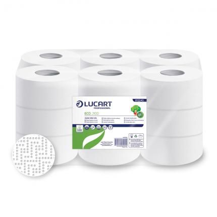 PAPEL HIGIENICO INDUSTRIAL LUCART 2 CAPAS GOFRADO