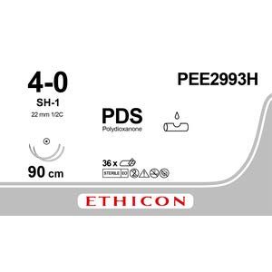 PDS II MONOFILAMENT 4/0 90CM TP VIOLETA CAJA 36