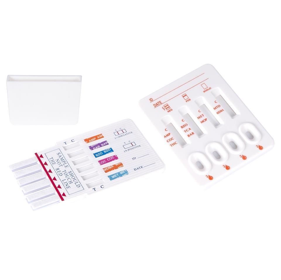 TEST MULTI PANEL 12 DROGAS 25 PLACAS