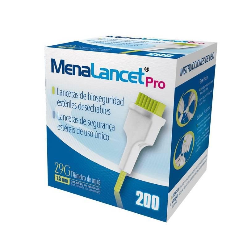 LANCETA SEGURIDAD MENALANCET PRO 29G X 1 5 MM