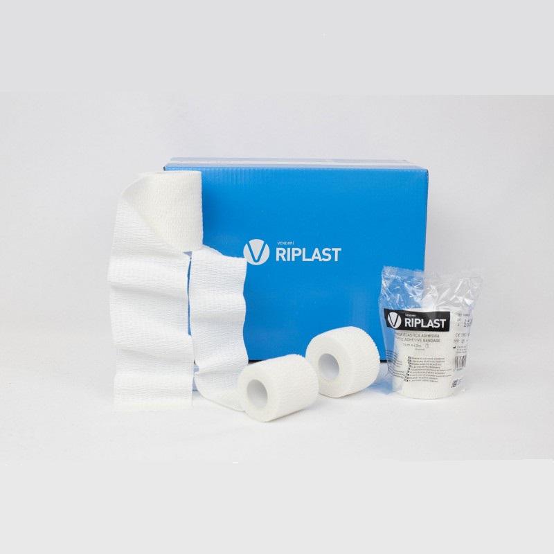 VENDA ELASTICA ADHESIVA RIPLAST 5 CM X 4 5 M