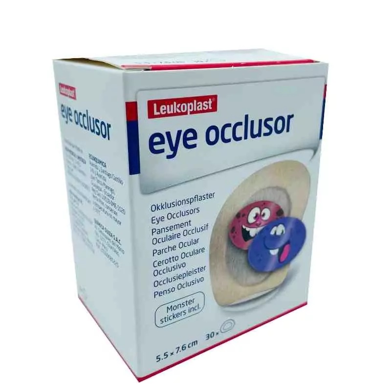 LEUKOPLAST EYE OCCLUSOR  - PARCHE OCULAR 30 UND