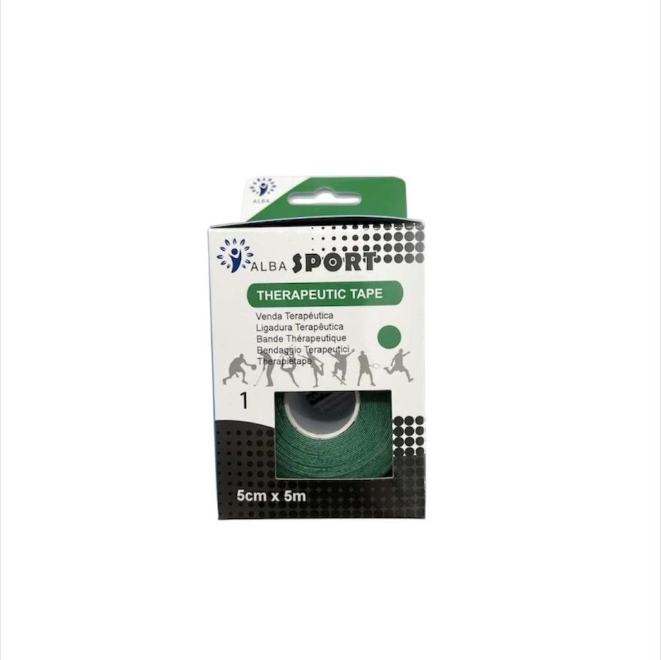 VENDAJE NEUROMUSCULAR ALBA SPORT VERDE 5 CM X 5 MT