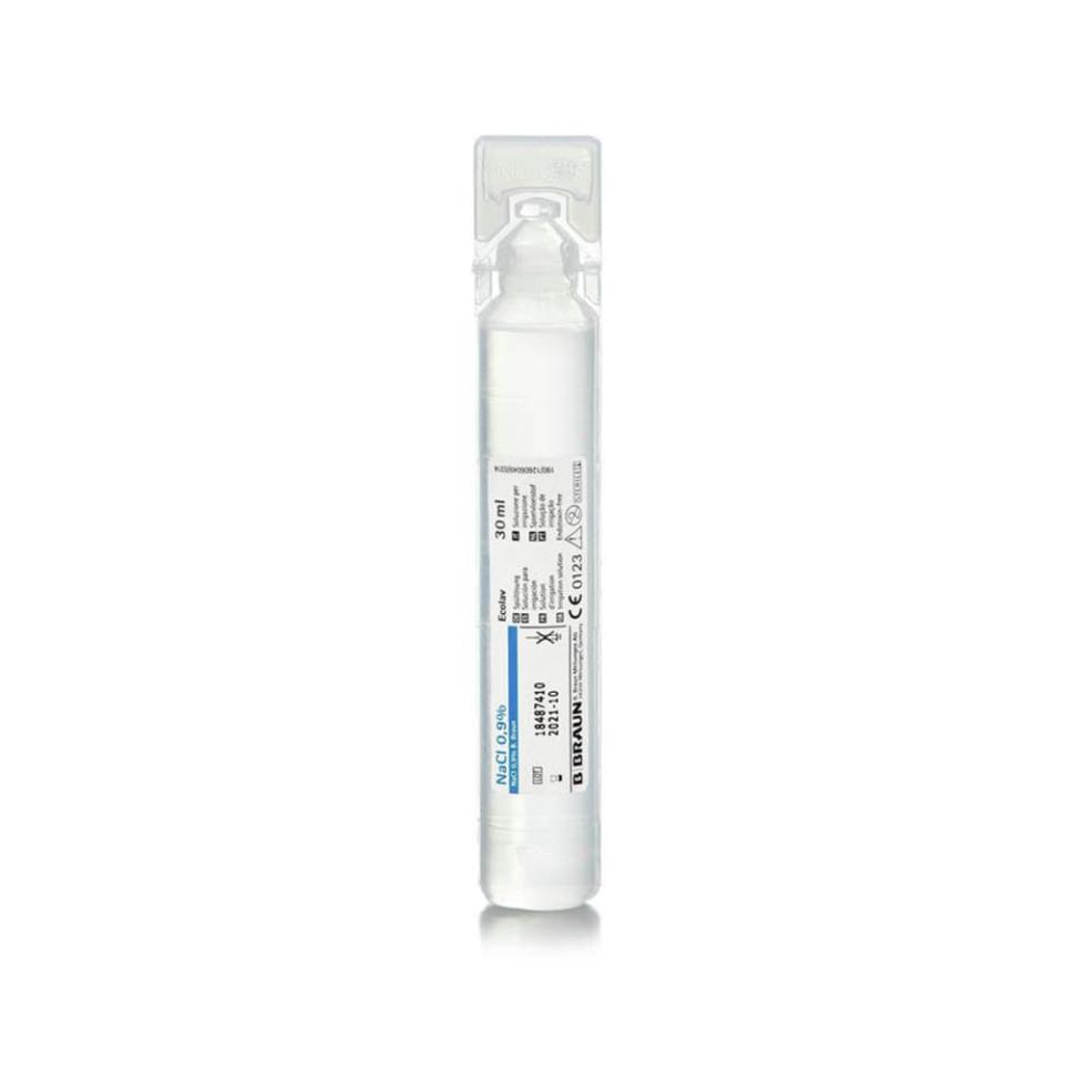 SUERO IRRIGACION NACL 0 9 BRAUN 30 ML CAJA 100 UD
