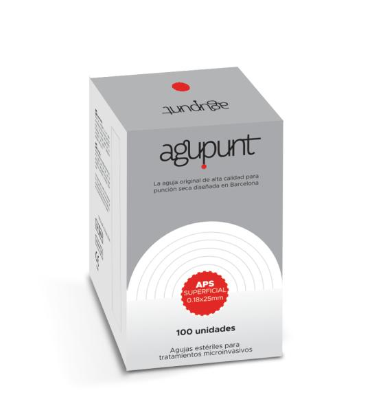 AGUJA SUPERFICIAL AGUPUNT 0 18 X 25 MM CAJA 100 U