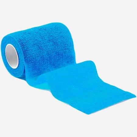 VENDA ELASTICA COHESIVA AZUL 6 CM X 4 M