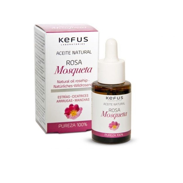 ACEITE DE ROSA DE MOSQUETA KEFUS 30 ML CON CAJA