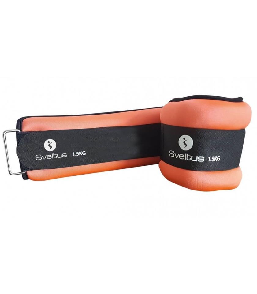 PESAS LASTRADAS NEOPRENO SVELTUS NARANJA 1 5 KG
