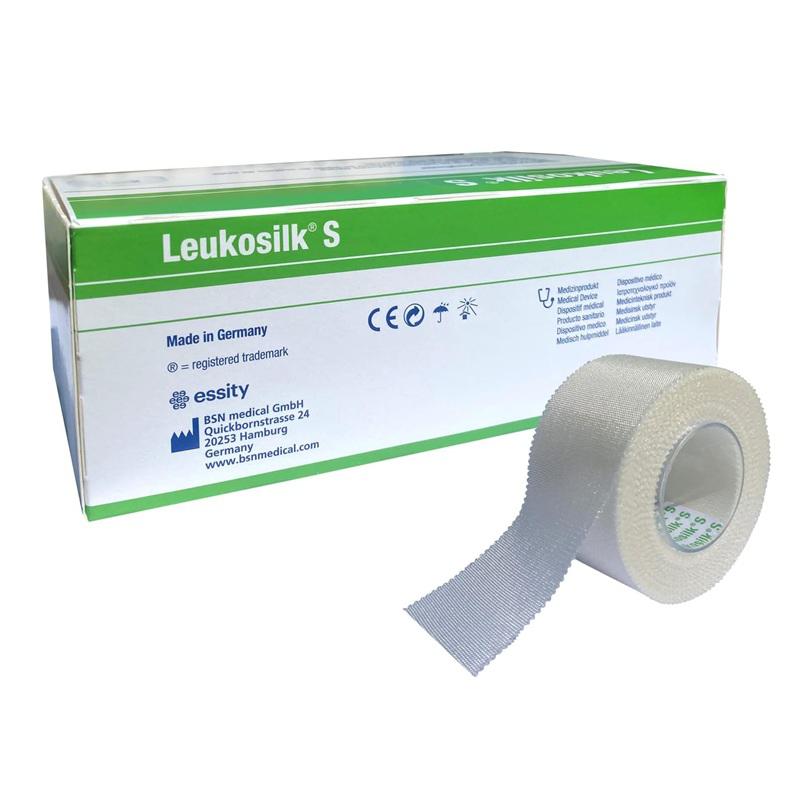 LEUKOSILK S 5CM X 9 2CM CAJA 6 UDS