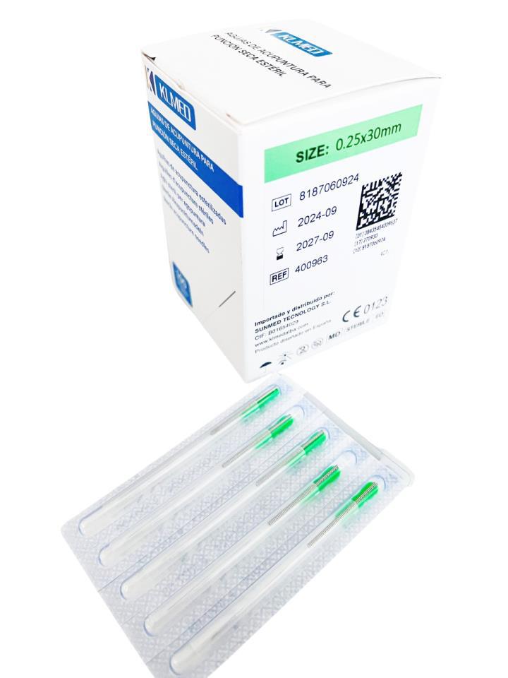 AGUJA PUNCION SECA KLMED 0 25 X 30