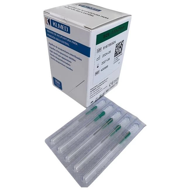 AGUJA PUNCION SECA KLMED 0 30 X 25