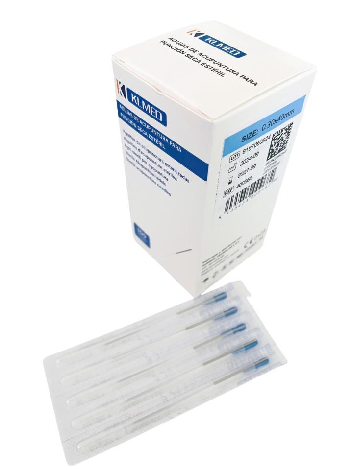 AGUJA PUNCION SECA KLMED 0 30 X 40