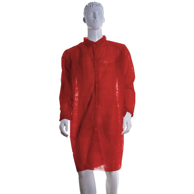 BATA ROJA DE POLIPROPILENO 25 G  CIERRE VELCRO