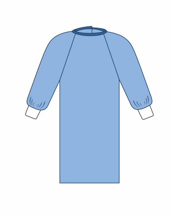 BATA QUIRURGICA REFORZADA TALLA L CAJA 20 UDS